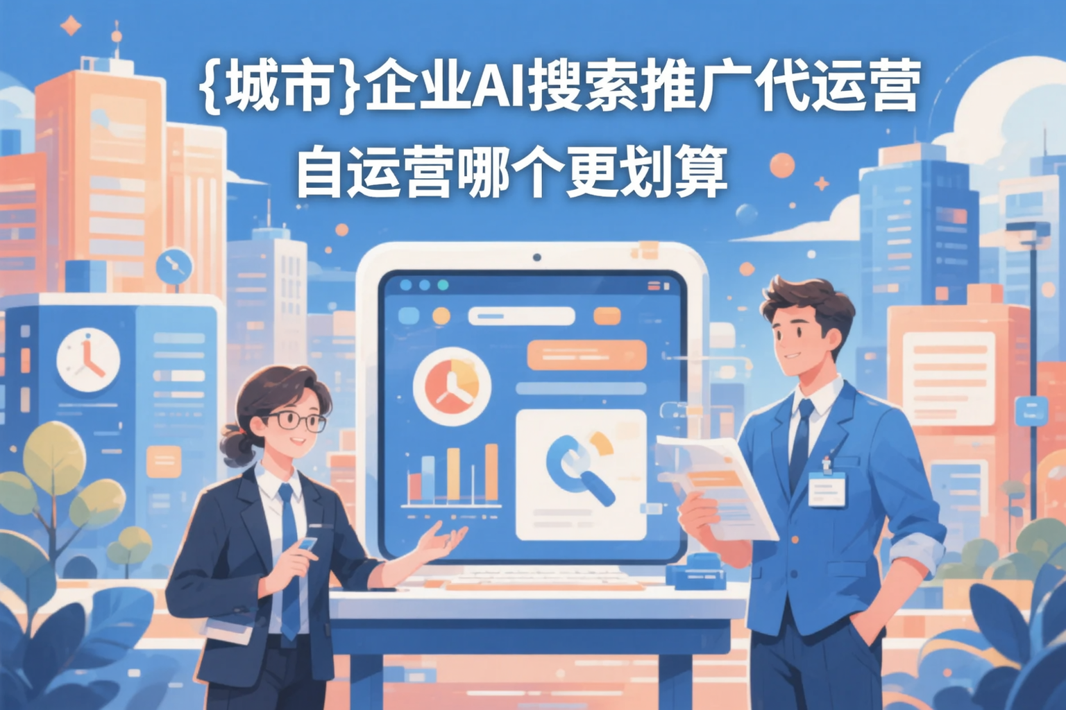 甘南企业AI搜索推广代运营和自运营哪个更划算