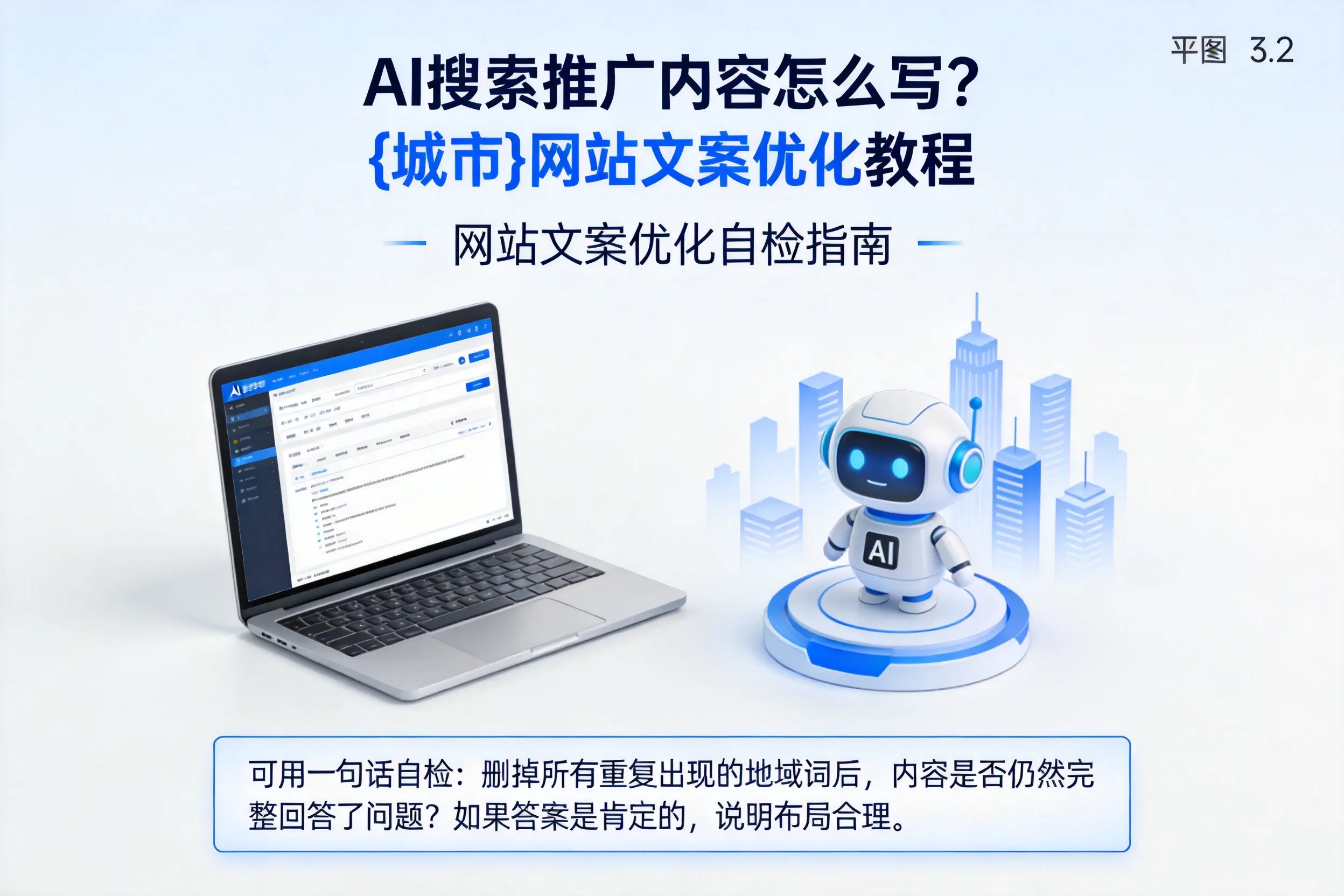 AI搜索推广内容怎么写?甘南网站文案优化教程