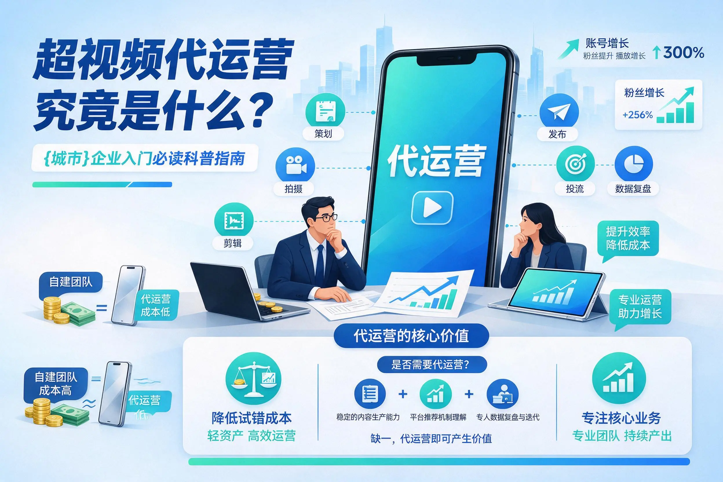 短视频代运营究竟是什么？甘南企业入门必读科普指南